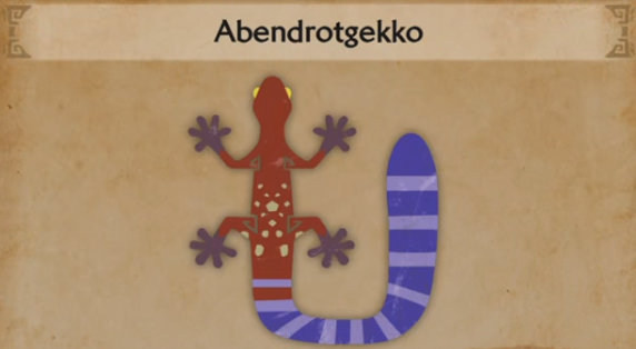 Abendrotgekko