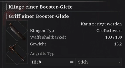 Booster-Gleve