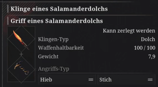 Salamanderdolchs