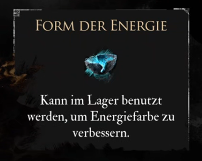 Form der Energie