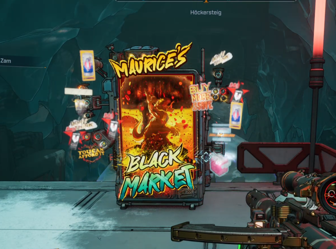 Borderlands 4 Maurice Schwarzmarkt Automaten