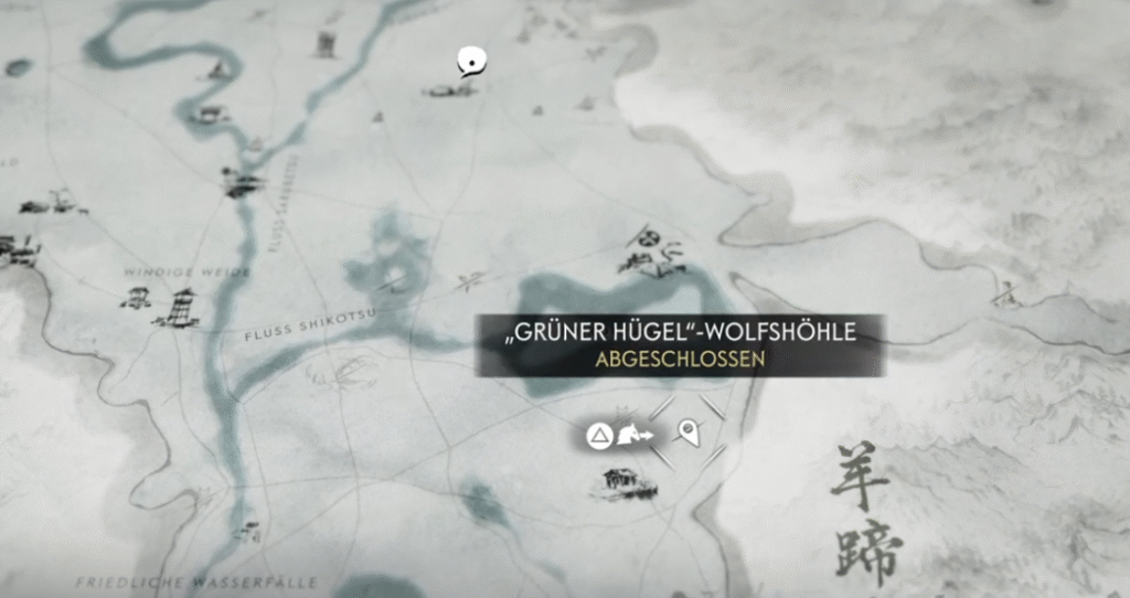 Ghost of Yotei Alle Wolfshöhlen Fundorte