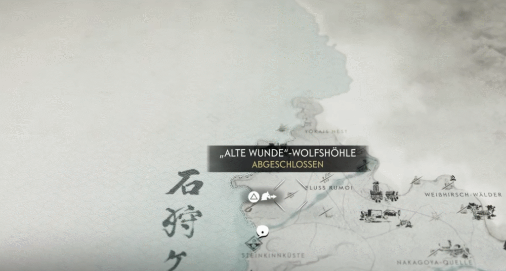 Ghost of Yotei Alle Wolfshöhlen Fundorte