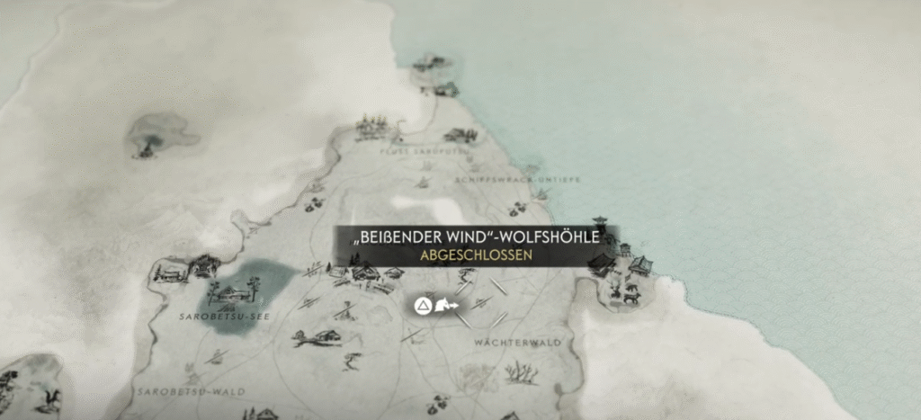 Ghost of Yotei Alle Wolfshöhlen Fundorte