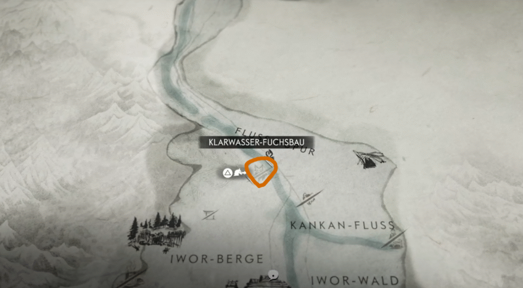 Ghost of Yotei Klarwasser-Fuchsbau