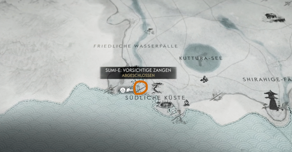 Ghost of Yotei Sumi-e: Vorsichtige Zangen