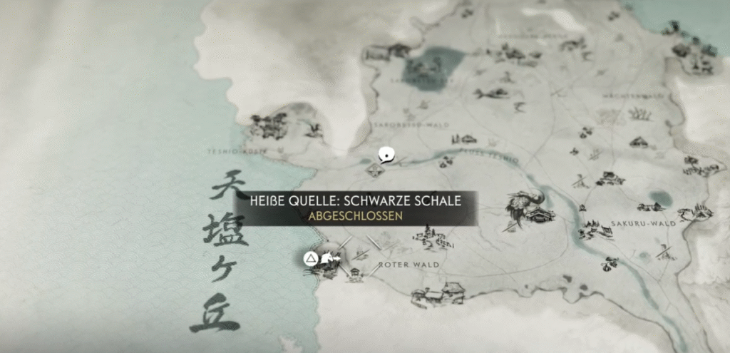 Ghost of Yotei Alle heißen Quellen Fundorte