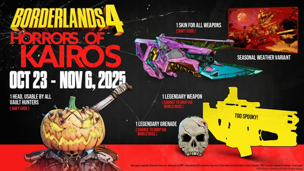 Borderlands 4 Halloween-Event