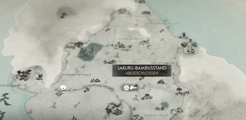 Ghost of Yotei Alle Bambusstände Fundorte